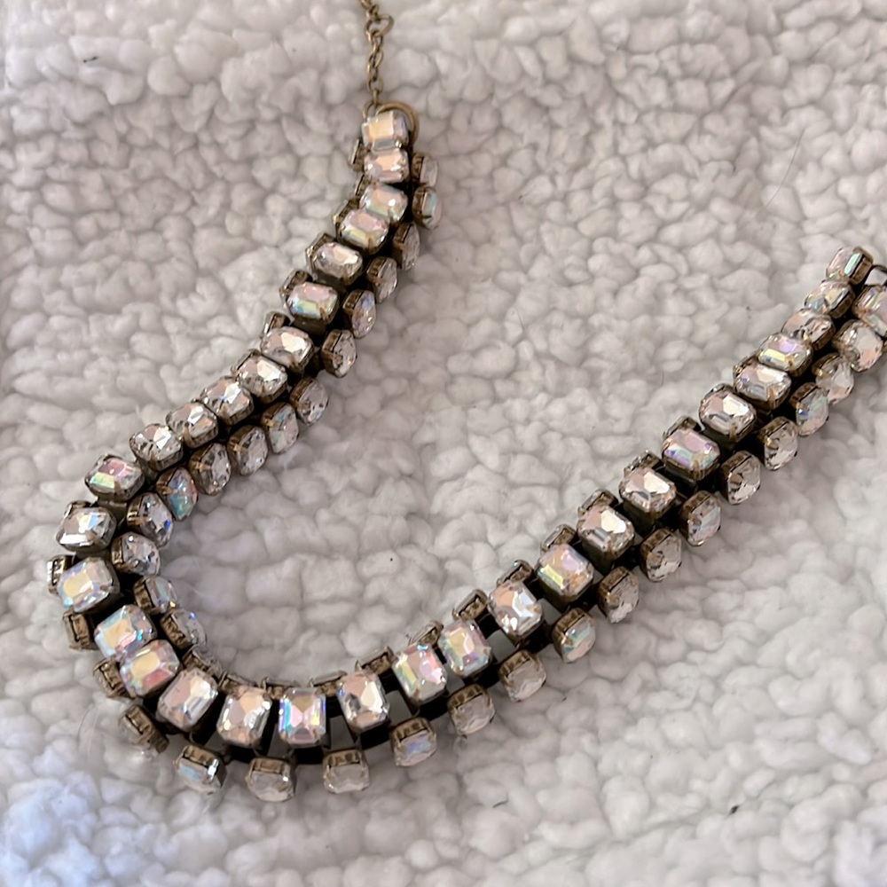 J Crew Crystal Necklace